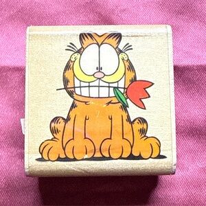 Rubber Stampede Garfield Craft Stamp Catsanova A305-C Jim Davis Vintage